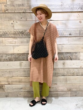 ユーリンチーさん（レディース・170cm）の夏コーディネート