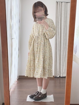 「アイテム（ワンピース/ドレス）」を使った、hanaさん（レディース・141cm・10代）の夏コーディネート