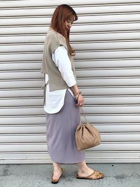 erina♡さん（レディース・155cm）の春コーディネート