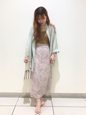 erina♡さん（レディース・155cm）の春コーディネート