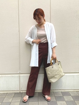 erina♡さん（レディース・155cm）の夏コーディネート