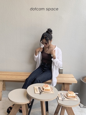 Aoiさん（レディース・162cm）の冬コーディネート