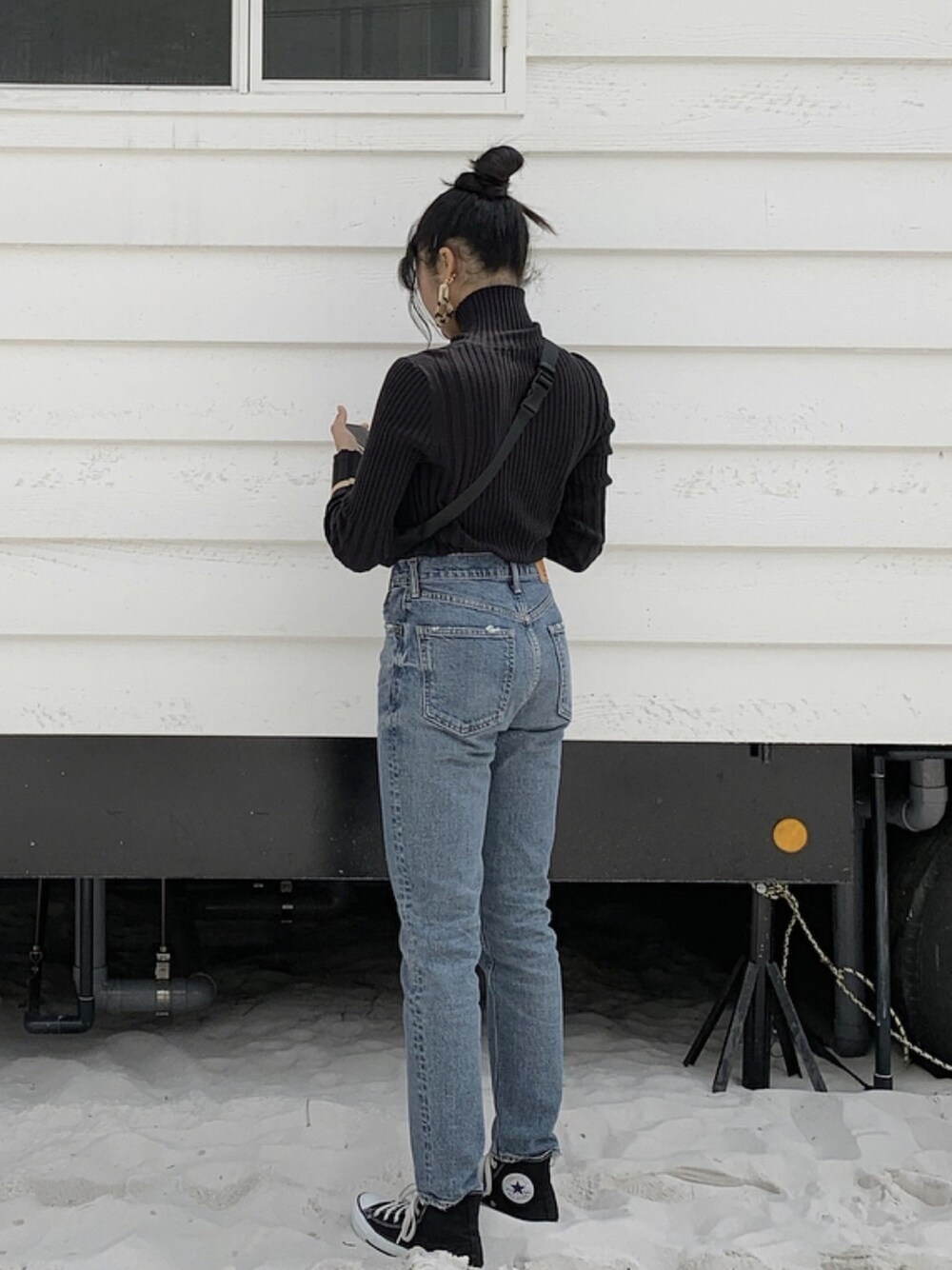 Aoi｜MOUSSYのデニムパンツを使ったコーディネート - WEAR