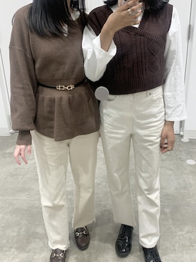 Aoiさん（レディース・162cm）の春コーディネート