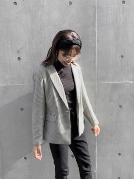 Aoiさん（レディース・163cm）の冬コーディネート