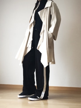 「春コート」｜Yotchさん（レディース・163cm）の春コーディネート