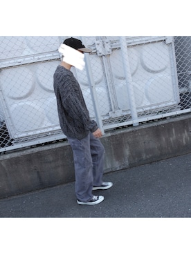 「コーデュロイキャップ」｜Yotchさん（メンズ・170cm）の秋コーディネート