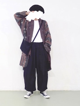 「和風」｜「アイテム（その他アウター）」を使った、Yotchさん（メンズ・170cm）の秋コーディネート