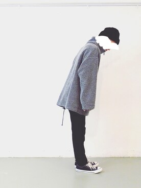 「90s」｜「アイテム（その他アウター）」を使った、Yotchさん（メンズ・170cm）の秋コーディネート
