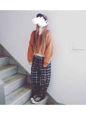 「アゼアミニット」｜Yotchさん（レディース・163cm）の冬コーディネート