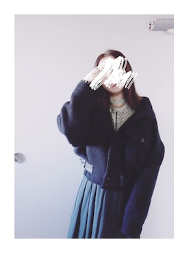 「80年代」｜「アイテム（Tシャツ/カットソー）」を使った、Yotchさん（レディース・163cm）の冬コーディネート
