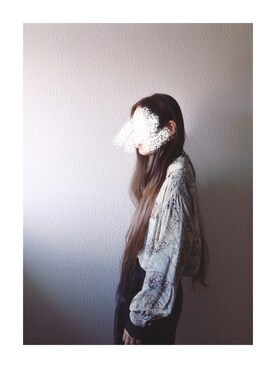 「大人古着」｜Yotchさん（レディース・163cm）の春コーディネート