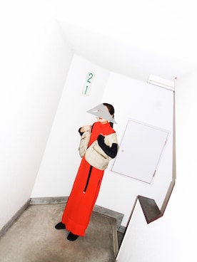 「大人古着」｜Yotchさん（レディース・163cm）の秋コーディネート