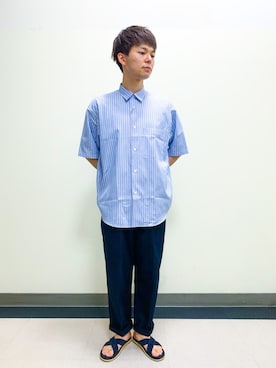 「ビーチサンダル」｜Kantaさん（メンズ・170cm・20代）の春コーディネート