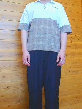 「コロナに負けない」｜「アイテム（アクセサリー）」を使った、しょうしょうさん（メンズ・173cm）の春コーディネート