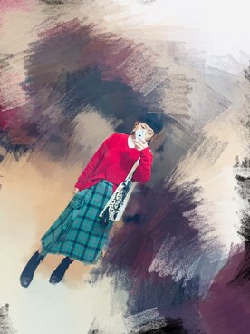 Lufkiさん（レディース・160cm）の冬コーディネート