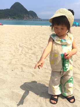 「ガラパン」｜「アイテム（その他）」を使った、OHALさん（キッズ・80cm）の夏コーディネート