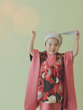 浴衣を使った ３歳女の子 の人気ファッションコーディネート Wear