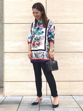 大田 真穂さん(レディース・158cm)の夏コーディネート