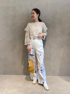 大田 真穂さん（レディース・158cm）の冬コーディネート