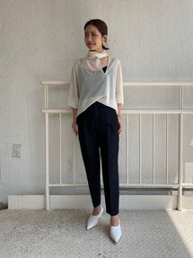 LOEFF（ロエフ）の「＜LOEFF（ロエフ）＞シアー リボンタイ