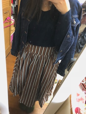 るんちゃんさん（レディース・157cm）の秋コーディネート