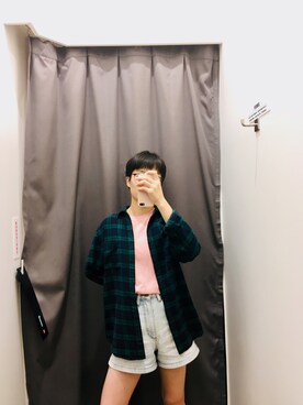 「VVV（ブイブイブイ）のアイテム」を使った、Chén__さん（レディース・157cm）の春コーディネート