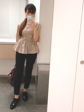 「迷彩柄パンツ」｜taroさん（レディース・157cm）の夏コーディネート