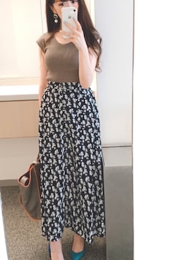 「Bershka（ベルシュカ）のアイテム（パンプス）」を使った、taroさん（レディース・158cm）の夏コーディネート