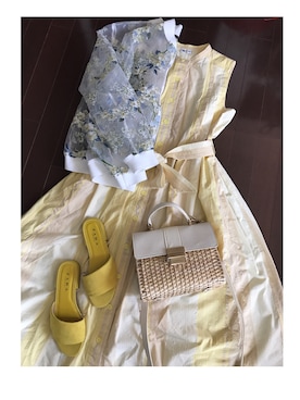 「インスタグラム」｜「アイテム（その他アウター）」を使った、wkey_1110さん（レディース・153cm）の春コーディネート