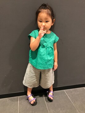 Ramさん（キッズ・100cm）の夏コーディネート