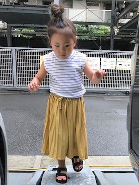 Ramさん（キッズ・100cm）の夏コーディネート