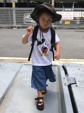 Ramさん（キッズ・100cm）の夏コーディネート