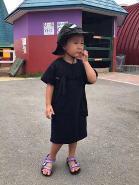 Ramさん（キッズ・100cm）の夏コーディネート