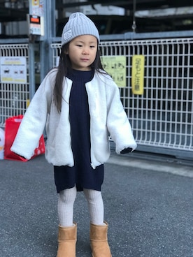 Ramさん（キッズ・100cm）の冬コーディネート