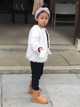 Ramさん（キッズ・100cm）の冬コーディネート