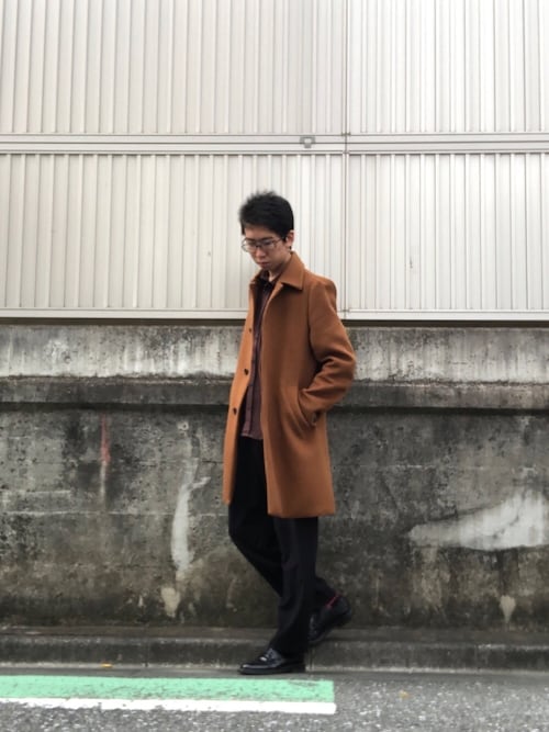 Yujin|STUDIOUSのステンカラーコートを使ったコーディネート - WEAR Yujin|STUDIOUSのステンカラーコートを使ったコーディネート - WEAR