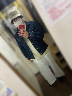 「Levi’s ENGINEERED JEANS（リーバイスエンジニアジーンズ）のアイテム（ジャケット/アウター）」を使った、Tsukyaさん（メンズ・172cm）の春コーディネート