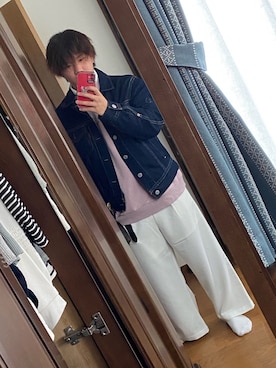「Levi’s ENGINEERED JEANS（リーバイスエンジニアジーンズ）のアイテム（ジャケット/アウター）」を使った、Tsukyaさん（メンズ・172cm）の春コーディネート