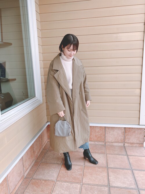 CLANE クラネ　COLOR DOWN CHESTER COAT