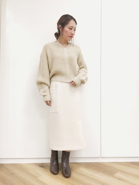 kahoさん（レディース・156cm）の秋コーディネート