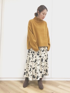 kahoさん（レディース・156cm）の秋コーディネート