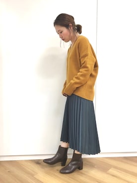 kahoさん（レディース・156cm）の秋コーディネート