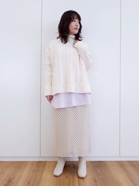 kahoさん（レディース・156cm）の冬コーディネート