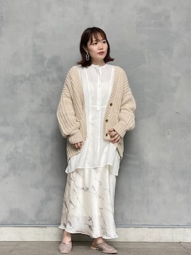 「アパートバイローリーズ」｜「アイテム（その他）」を使った、kahoさん（レディース・156cm）の夏コーディネート