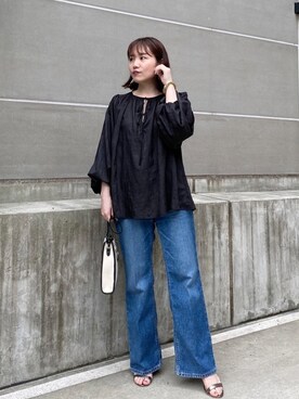 「アパートバイローリーズ」｜「アイテム（その他）」を使った、kahoさん（レディース・156cm）の夏コーディネート