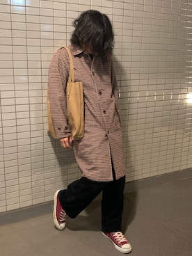 「temptation（テンプテーション）のアイテム（ジャケット/アウター）」を使った、だーたか夫妻さん（メンズ・168cm）の冬コーディネート