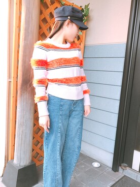 美愛さん（レディース・145cm）の冬コーディネート