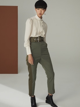 「CIROI（シロイ）のアイテム」を使った、CIROIさん（レディース・170cm）の秋コーディネート