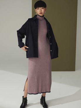 「CIROI（シロイ）のアイテム」を使った、CIROIさん（レディース・170cm）の秋コーディネート